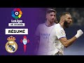Résumé : Triplé de Benzema, Premier but pour Camavinga, le Real Madrid en feu contre le Celta Vigo !