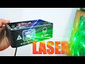 Laser Show - Homemade RGB Laser Dance
