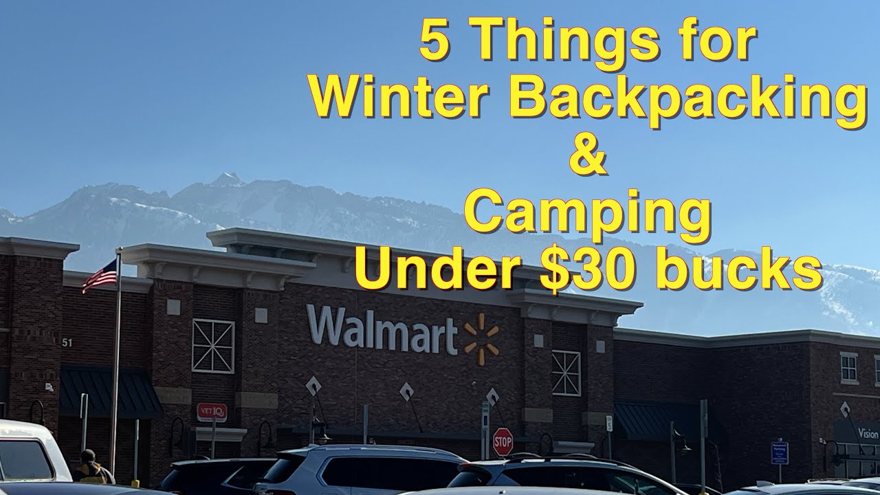 Walmart Winter Camping Gear Actually Worth Picking Up