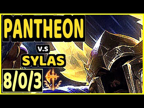 SKEANZ (PANTHEON) vs SYLAS - 8/0/3 KDA JUNGLE CHALLENGER GAMEPLAY - EUW