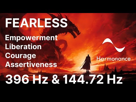 🔥 FEARLESS: Mars 144.72 Hz & Solfeggio 396 Hz Fusion 🔥