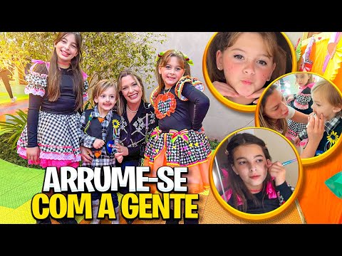 GET READY WITH US FOR THE 🤠 FESTA JUNINA🌽 * Makeup Tips & Amazing Looks!🔥