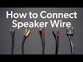 How to use banana plugs and other speaker wire connectors | Crutchfield