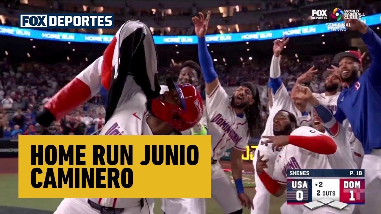 🇩🇴😎 HOME RUN Junio Caminero | USA 0-1 República Dominicana | WBC 2026