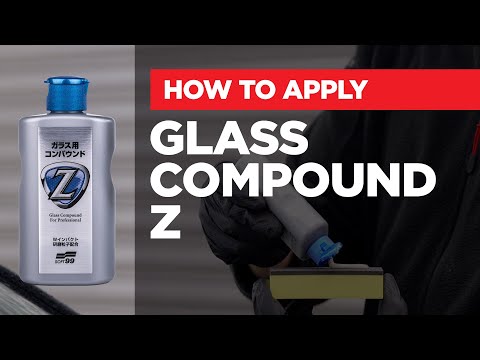 Абразивный очиститель SOFT99 Glass Compound Z комплект для