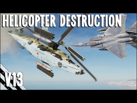 Extreme Helicopter Destruction, Crashes & More! V13 | DCS World 2.5 Modern Flight Sim Crashes
