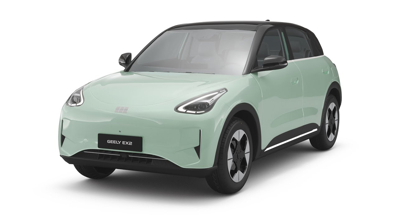 2026 Geely EX2 with Interior 3D Model