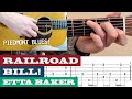 “Railroad Bill” | Etta Baker – Intermediate FINGERPICKING Guitar Lesson with TAB
