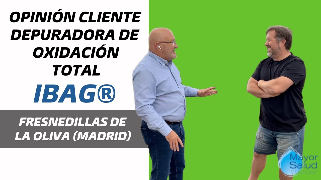 Opinión depuradora de oxidación total iBag | fresnedillas de la oliva (Madrid) | Depuradoras MSB