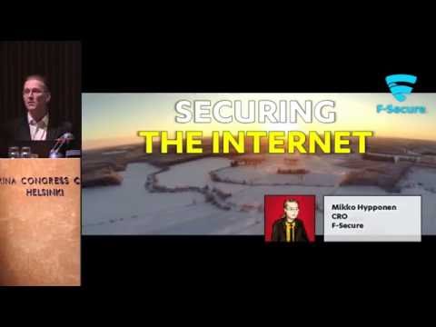 Mikko Hypponen keynote at NORDUnet