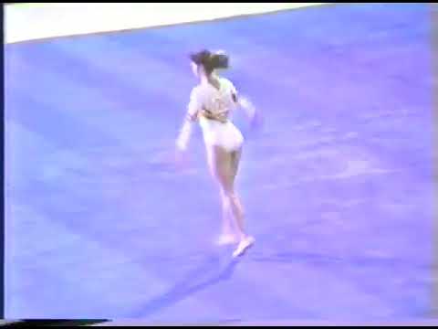 🥇 Ecaterina Szabo 🇷🇴 FX EF 10.000 1984 Olympic Games