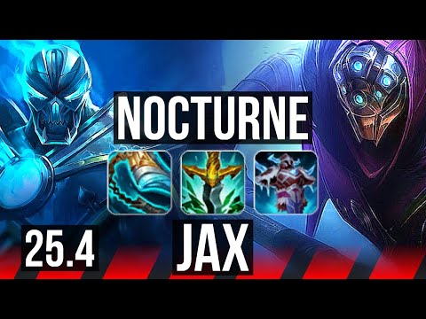 NOCTURNE vs JAX (TOP) | KR Master | 25.4
