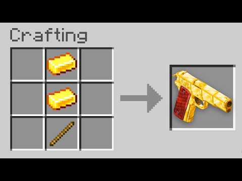 Minecraft, But Crafts Are Guns...
