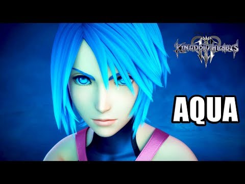 KINGDOM HEARTS 3 (English) - Aqua | All Cutscenes