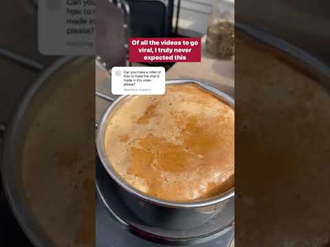 this is my mom's chai recipe