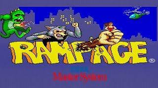 Sega Master System - Rampage