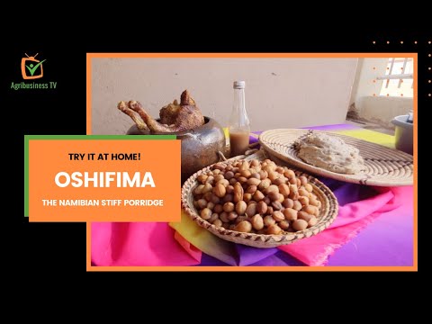 Try it at home: Oshifima , the Namibian stiff porridge