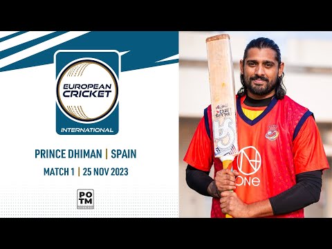 POTM: P.Dhiman - ESP vs POR | Highlights | ECI Spain, 2023 | 25 Nov 2023 | ECI23.158