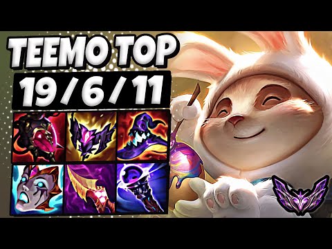 Teemo vs Gnar [ TOP ] Lol Korea Master Patch 14.16 ✅
