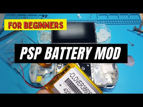 How to Install Built In Battery in PSP for Beginners
