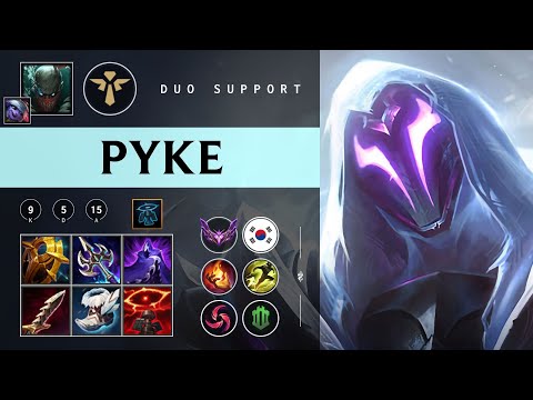 Pyke Support vs Galio - KR Master Patch 26.01