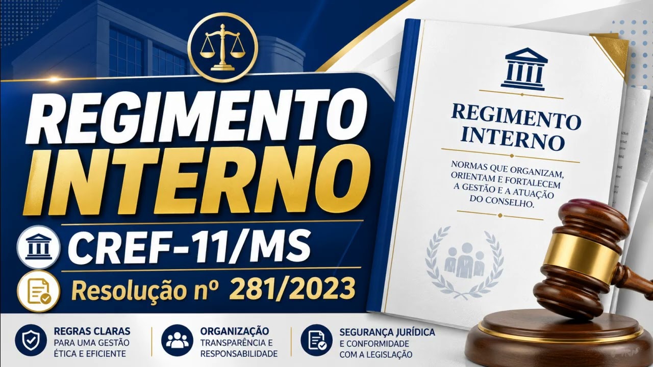 Regimento Interno do CREF-11/MS