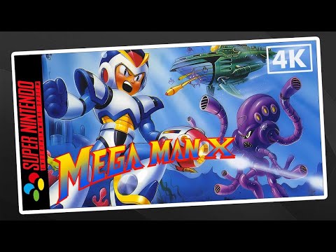 [SNES Longplay] Mega Man X | 100% Completion | No Damage | Full Game Walkthrough | 4K