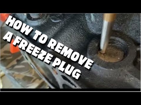 How to Remove a Freeze Plug from your Engine Block