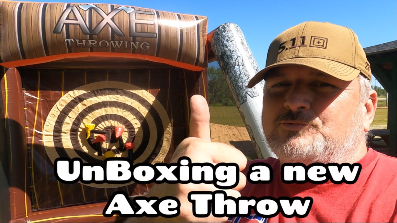 Axe Throw Unboxing