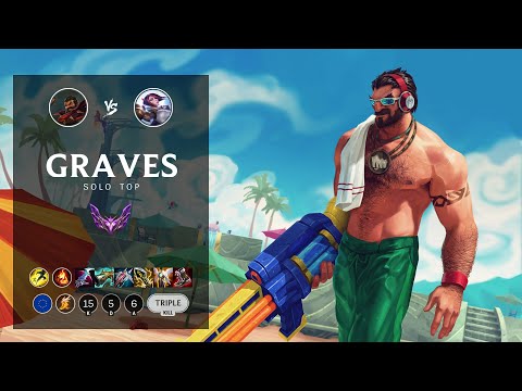 Graves Top vs Fiora - EUW Master Patch 12.20
