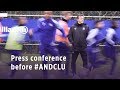 Frank Vercauteren's press conference before #ANDCLU