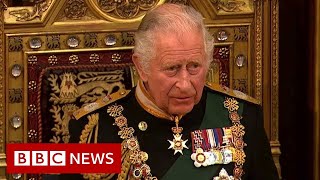 Prince Charles sits in for Queen to open UK Parliament - BBC News