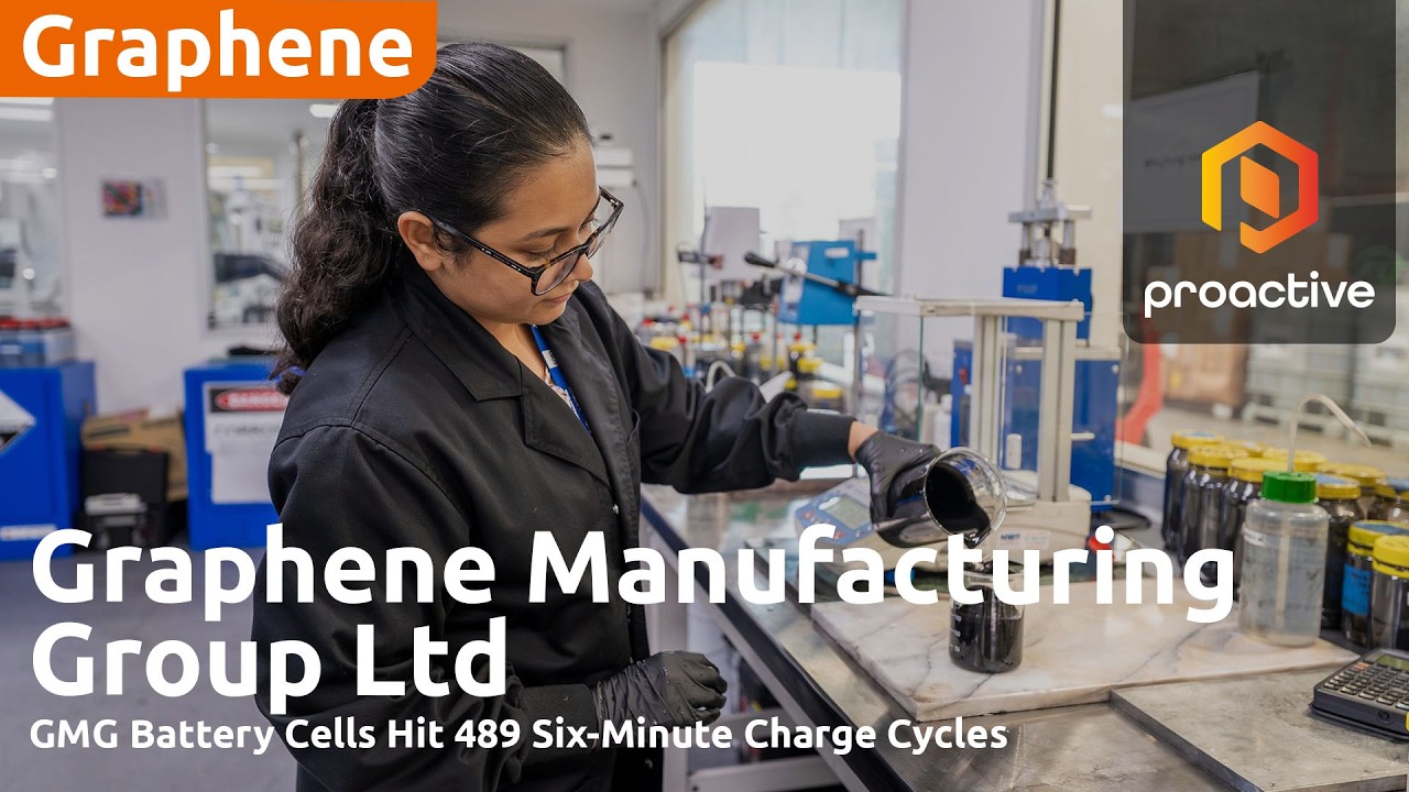 Graphene Manufacturing Group CEO: 'Five years' of work pays off as battery cells hit 489 cycles