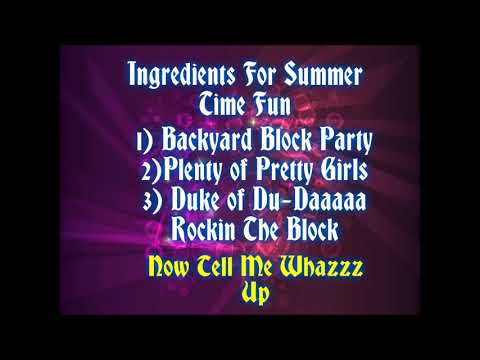 Donell J  R.Kelly  Jay Z.. Remix.....Now tell me WHAZZZZZZ UP