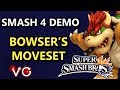 Smash 4 Demo - Bowser's Moveset - SSB3DS ...