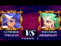 Darkstalkers The Night Warriors Felicia Vs Morrigan