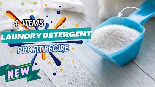 HOW TO MAKE POWDER DETERGENT FOR PROFIT