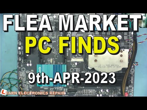 Learn Electronics Repair 6 CAR BOOTY 22 MARCH 2021