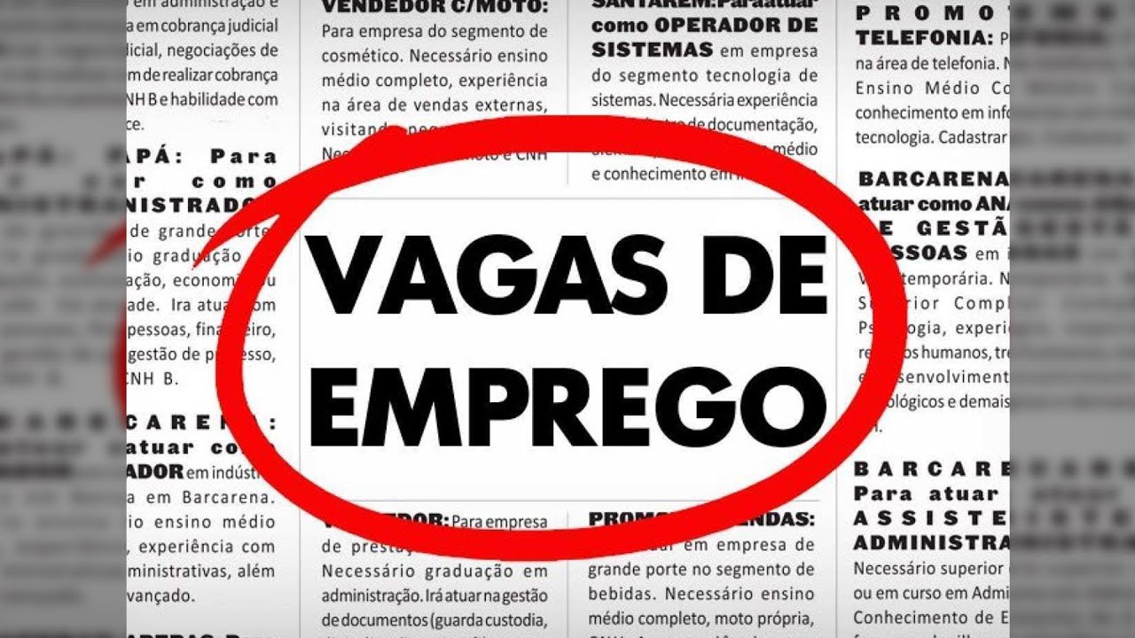 NOVAS VAGAS DE EMPREGOS JÁ ESTÃO DISPONÍVEIS NO SINE