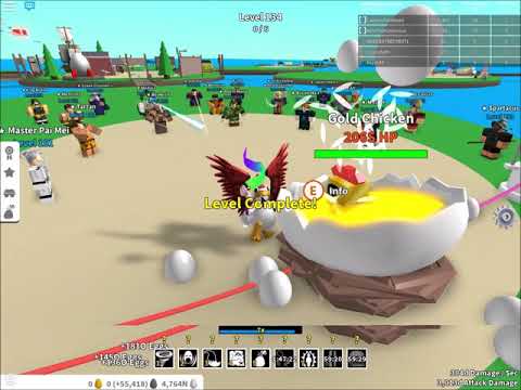Level 1000 30 Million Black Eggs Egg Farm Simulator - 