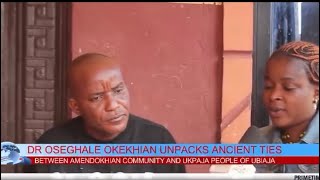 Why Amendokhian and ukpaja people cannot marry each other