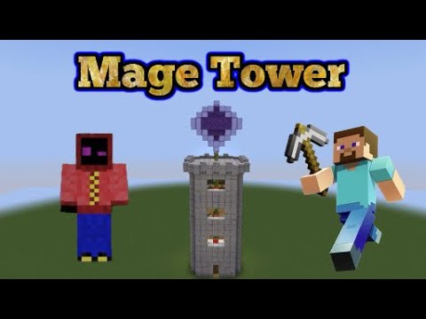 Insane Minecraft Timelapse! Build Epic Fantasy Mage Tower!
