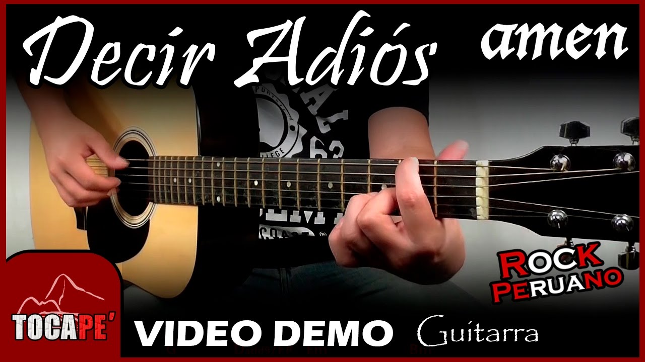 Decir Adiós - Amén - Cover #012 🎸