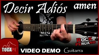 Decir Adiós - Amén - Cover #012 🎸