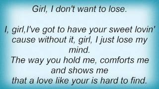 Lionel Richie - Don&#39;t Wanna Lose You Lyrics