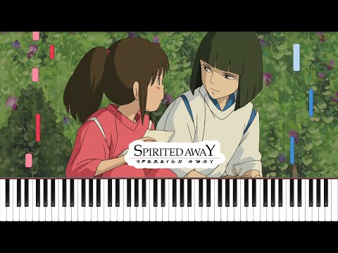 The Name of Life (Instrumental) - Spirited Away Piano Cover | Sheet Music [4K]