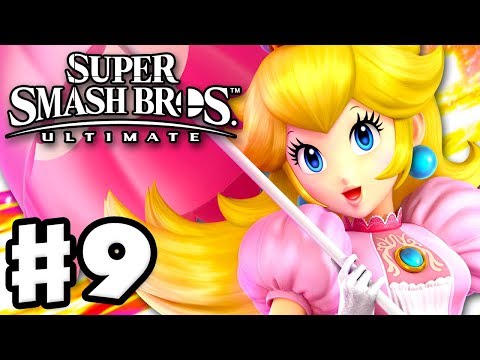 Peach! - Super Smash Bros Ultimate - Gameplay Walkthrough Part 9 (Nintendo Switch)
