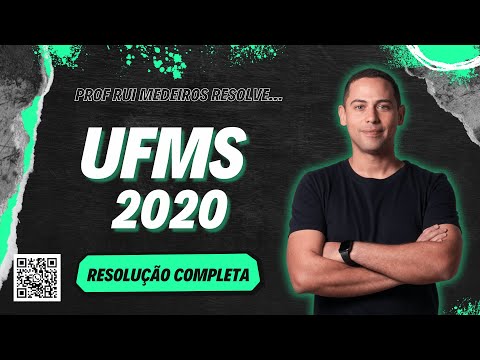 UFMS 2020 | QUÍMICA | Resolução COMPLETA | Prof. Rui Medeiros
