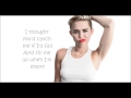 Miley Cyrus Someone else Lyrics 