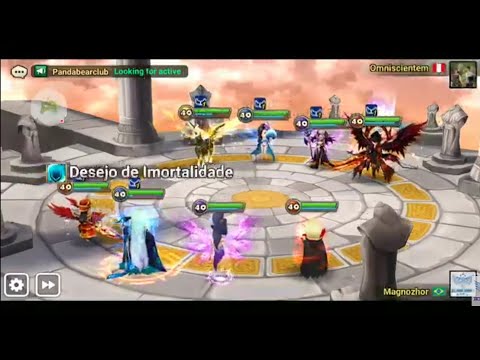 2x Immunity Vs.DarkNat5: Nephytys ( c/ Praha, Diana e Vela) Summoners' War: Sky Arena